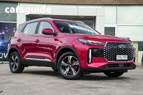 Red 2025 Chery Tiggo 4 Wagon Urban