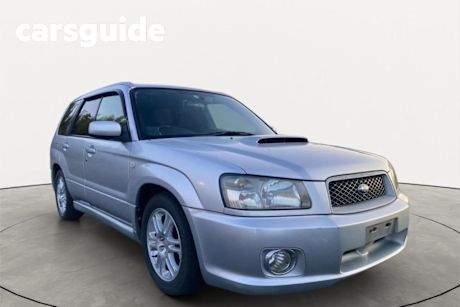 Silver 2003 Subaru Forester SUV Cross Sports 4wd