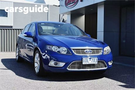 Blue 2010 Ford Falcon Sedan G6E