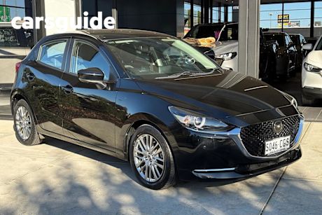 Black 2020 Mazda 2 Hatchback G15 GT