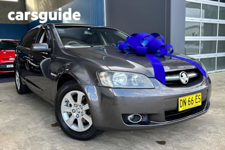 Grey 2008 Holden Commodore Wagon OMEGA VE MY09
