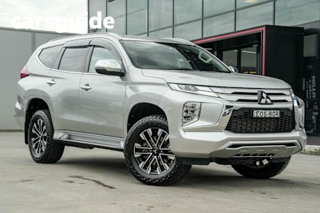 Silver 2021 Mitsubishi Pajero Sport Wagon GLS (4X4) 7 Seat
