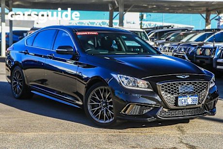 Black 2019 Genesis G80 Sedan 3.8 Ultimate