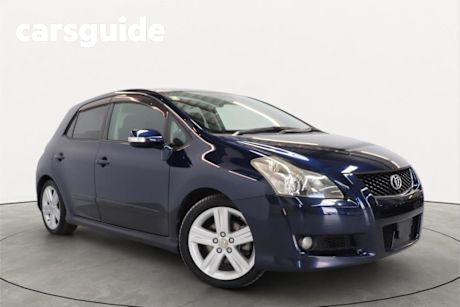 Blue 2009 Toyota Blade Hatch Master