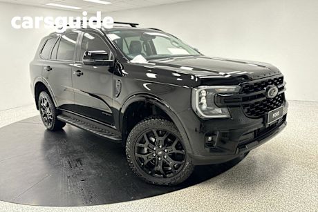 Black 2023 Ford Everest Wagon Sport (4X4)