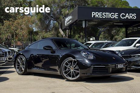Black 2020 Porsche 911 Coupe Carrera
