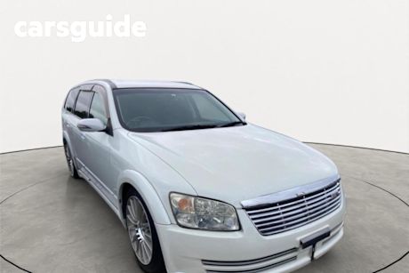 White 2004 Nissan Stagea Wagon Axis 350S