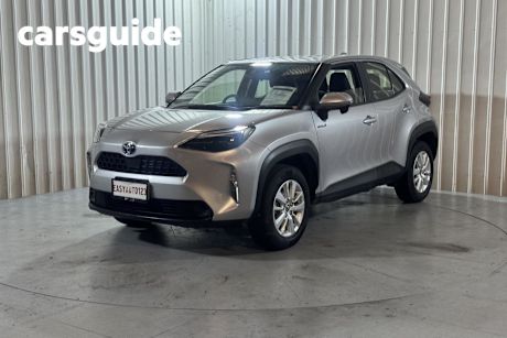 Silver 2022 Toyota Yaris Cross Wagon GXL Hybrid