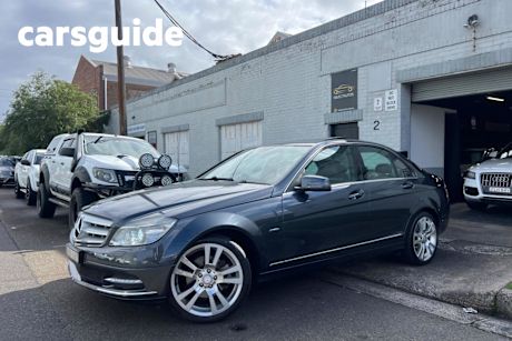 Grey 2011 Mercedes-Benz C250 Sedan AVANTGARDE BE W204 MY11