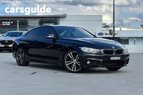 Black 2016 BMW 430I Coupe Sport Line