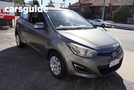 Grey 2013 Hyundai I20 Hatchback Active