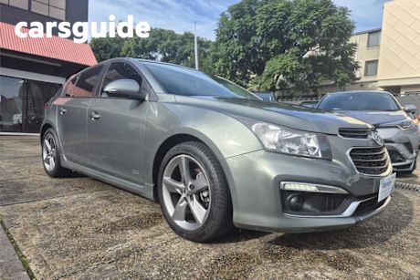 Grey 2016 Holden Cruze Hatchback Z-Series