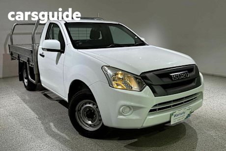 White 2017 Isuzu D-MAX Cab Chassis SX (4X2)