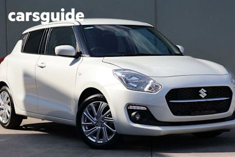 White 2023 Suzuki Swift Hatchback GL Navi