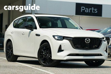 White 2025 Mazda CX-60 Wagon P50E GT Vision Phev