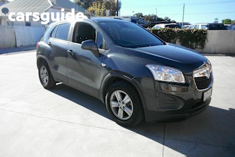 Grey 2016 Holden Trax Wagon LS