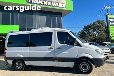 White 2013 Mercedes-Benz Sprinter Commercial 319CDI Low Roof MWB 7G-Tronic