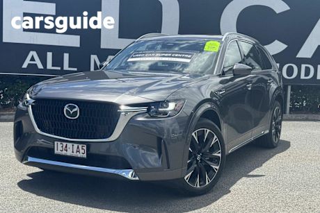 Grey 2023 Mazda CX-90 Wagon G50E Azami SP Mhev