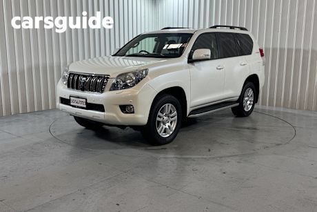 White 2012 Toyota Landcruiser Prado Wagon Kakadu (4X4)