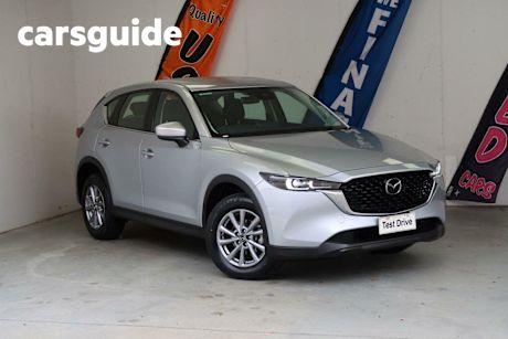 Silver 2023 Mazda CX-5 Wagon Maxx Sport (fwd)