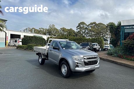 Silver 2022 Isuzu D-MAX Cab Chassis SX (4X2) High-Ride