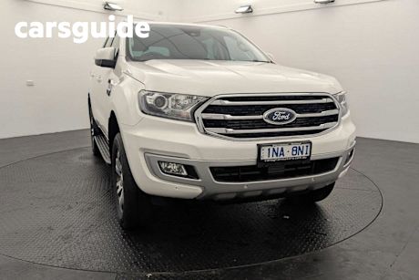 White 2019 Ford Everest Wagon Trend (rwd 7 Seat)