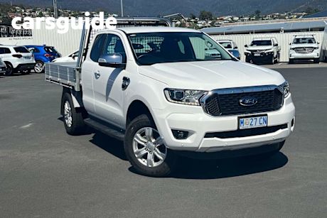 White 2020 Ford Ranger Super Cab Utility XLT 3.2 (4X4)