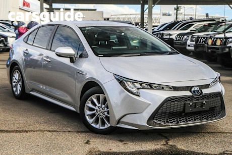 Silver 2022 Toyota Corolla Sedan Ascent Sport Hybrid