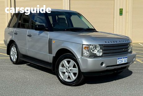 Silver 2003 Land Rover Range Rover Wagon Vogue V8
