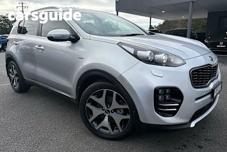 Silver 2016 Kia Sportage Wagon Platinum AWD