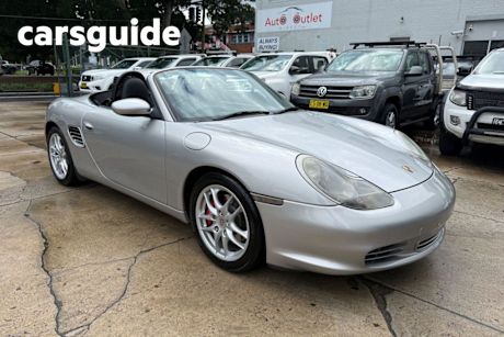 Silver 2004 Porsche Boxster Roadster S