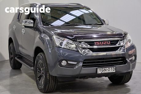 Grey 2016 Isuzu MU-X Wagon LS-T Rev-Tronic 4x2