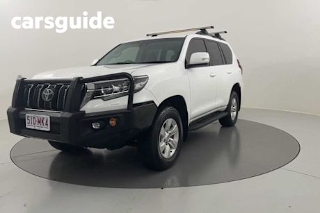 White 2018 Toyota Landcruiser Prado Wagon GXL (4X4)