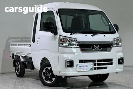 White 2024 Daihatsu Hi-jet Ute Tray Jumbo