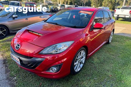 Red 2011 Mazda 3 Hatchback MPS