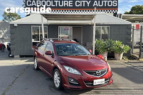 Red 2011 Mazda 6 Wagon Classic