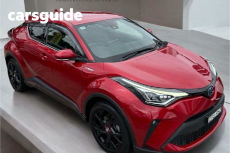 Red 2021 Toyota C-HR Wagon Koba (2WD) Hybrid