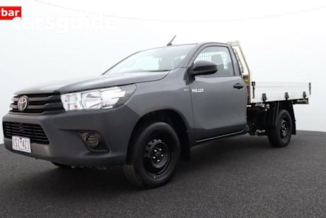 Grey 2020 Toyota Hilux Cab Chassis Workmate