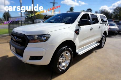 White 2016 Ford Ranger Crew Cab Utility XL 3.2 (4X4)
