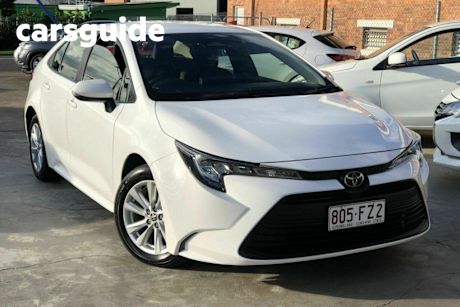 White 2022 Toyota Corolla Sedan Ascent Sport