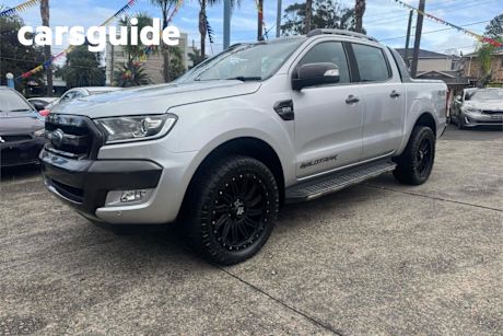 Silver 2016 Ford Ranger Dual Cab Pick-up Wildtrak 3.2 (4X4)