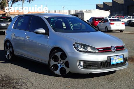 Silver 2012 Volkswagen Golf Hatchback GTI