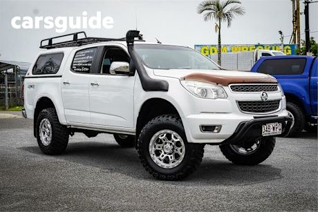 White 2016 Holden Colorado Crew Cab Pickup LTZ (4X4)