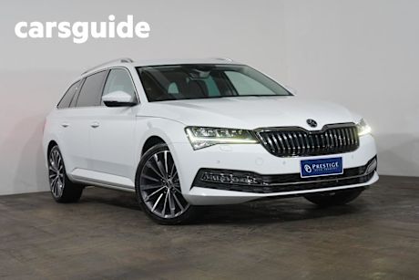 White 2022 Skoda Superb Wagon Style