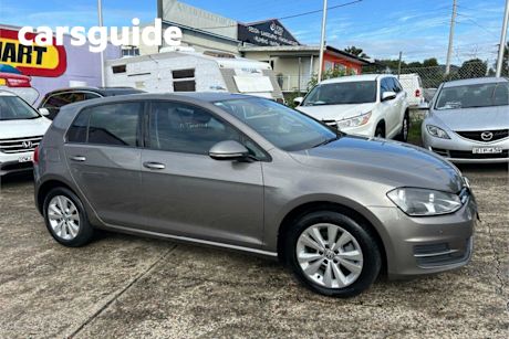 Brown 2016 Volkswagen Golf Hatchback 92 TSI Comfortline