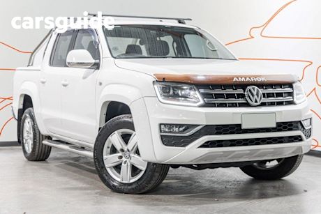White 2017 Volkswagen Amarok Dual Cab Utility V6 TDI 550 Highline