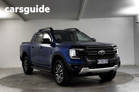 Blue 2024 Ford Ranger Double Cab Pick Up Sport 3.0 (4X4)