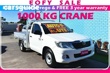 White 2012 Toyota Hilux Pickup SR