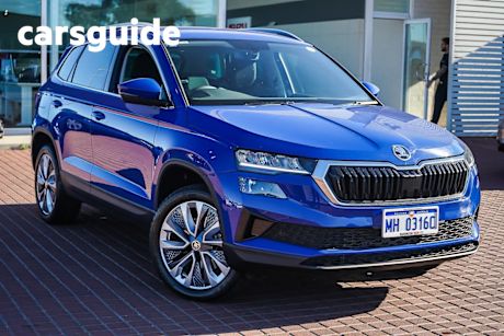 Blue 2023 Skoda Karoq Wagon Style 110TSI