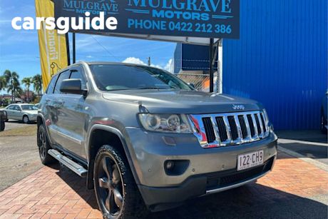 Grey 2012 Jeep Grand Cherokee Wagon Limited (4X4)